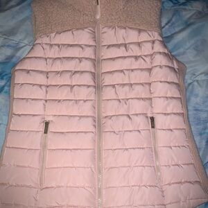 Calvin Klein Collection Pink Puffer Jacket